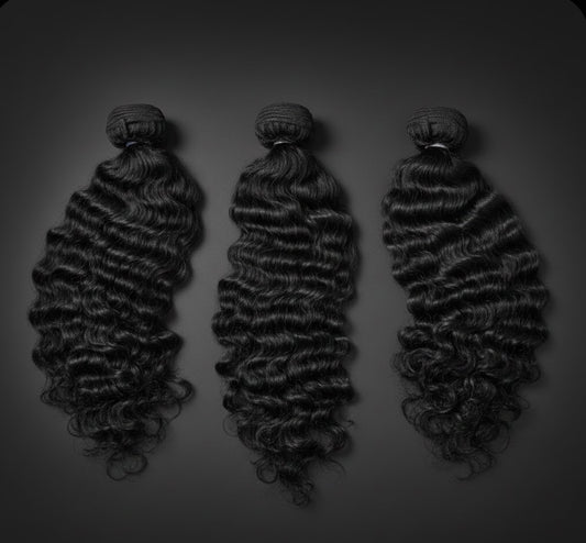 Virgin Vietnamese curly hair bundle with soft curls 